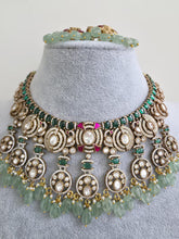 Green Bridal Victorian Moissanite Polki Kundan Necklace,Sabyasachi Necklace,Indian Bridal Jewelry,Bollywood Designer Necklace