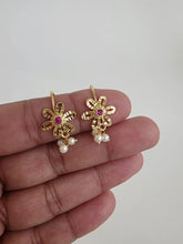 Dainty Gold Wire Earrings /Maharashtrian Bugdi gold plated Earrings /Indian Earrings /South Indian,Antique Bugadi wire earrings 24mm Length