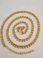 Delicate gold-plated Belly Chain/Belly chain/Belt/Indian waist belt/Kamarpatta/waist chain/jewelry belt/Kamarbandh/Pearl Belt