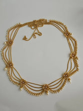 Antique Gold Pearl Belly Chain/Bridal Belly chain/Vaddanam/Kamarpatta/South Indian Jewelry/tagdi/Indian waist belt/jewelry belt/Kamarbandh