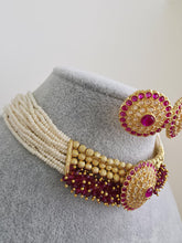 Ruby gold Polki Kundan choker Antique necklace wedding jewelry Indian Jewelry Pakistani Jewelry Wedding necklace Bridal necklace