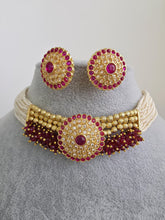 Ruby gold Polki Kundan choker Antique necklace wedding jewelry Indian Jewelry Pakistani Jewelry Wedding necklace Bridal necklace