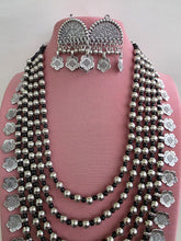 Oxidized Necklace/Oxidized Indian Jewelry/Boho Jewelry/Bib Choker Necklace/Afghan necklace/Afghani jewelry/gypsy necklace/