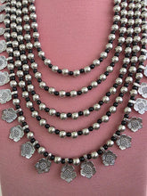 Oxidized Necklace/Oxidized Indian Jewelry/Boho Jewelry/Bib Choker Necklace/Afghan necklace/Afghani jewelry/gypsy necklace/