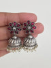 Small Light-weight German Silver Earrings/Oxidized Earrings/Antique Silver/Silver Look Alike/Tribal/Afghani/Indian Jewelry/Boho Jewelry