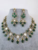Green Victorian Moissanite Kundan Necklace/Kundan Choker/Bollywood Jewelry/Indian wedding/Bridal jewelry/Indian Wedding/Pakistani/Punjabi