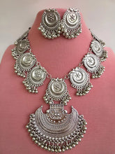 Oxidized Necklace/Oxidized Indian Jewelry/Boho Jewelry/Bib Choker Necklace/Afghan necklace/Afghani jewelry/gypsy necklace/