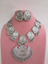Oxidized Necklace/Oxidized Indian Jewelry/Boho Jewelry/Bib Choker Necklace/Afghan necklace/Afghani jewelry/gypsy necklace/