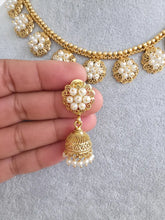 Guttapusalu Pearl Gold Necklace/Gold Necklace/Indian Choker/South Indian Necklace/One Gram Gold /Temple Jewelry/South Indian jewelry