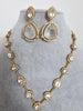 White Doublet Moissanite Kundan Necklace/Kundan Choker/Bollywood Jewelry/Indian wedding/Bridal jewelry/Indian Wedding/Pakistani/Punjabi
