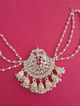 Ambada Kundan Hair Juda Choti Clip/Braid Clip/Indian Bridal Choti Pin /Kundan Hair accessories/Indian Wedding/Bridal Kundan Hair accessories