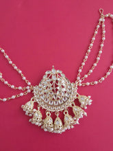 Ambada Kundan Hair Juda Choti Clip/Braid Clip/Indian Bridal Choti Pin /Kundan Hair accessories/Indian Wedding/Bridal Kundan Hair accessories