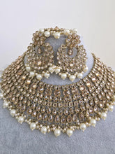 Antique Polki Pearl Kundan Choker set/Statement Necklace Set/Indian Jewelry/Pakistani Jewelry set/Wedding necklace/Bridal necklace/Indian