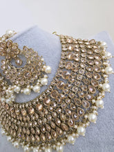 Antique Polki Pearl Kundan Choker set/Statement Necklace Set/Indian Jewelry/Pakistani Jewelry set/Wedding necklace/Bridal necklace/Indian