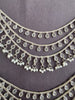 Silver Polki Ear Chain pair/Sahare/Pearl kaan chain/Earring support chain/Indian/Pakistani/Bahubali Earrings/Kaan Sahara 2pcs