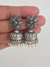 Small Light-weight German Silver Earrings/Oxidized Earrings/Antique Silver/Silver Look Alike/Tribal/Afghani/Indian Jewelry/Boho Jewelry