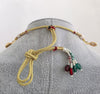 Green Moissanite Kundan Necklace/Indian Kundan Set /Bollywood Jewelry/Indian wedding/Bridal Indian Wedding/Pakistani/Punjabi