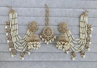 Antique Polki Kundan bahubali Jhumka/Indian Jewelry/Pakistani/Punjabi/Indian/Statement earring/Bridal earring/Indian wedding/Jhumka earrings