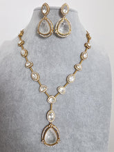 White Doublet Moissanite Kundan Necklace/Kundan Choker/Bollywood Jewelry/Indian wedding/Bridal jewelry/Indian Wedding/Pakistani/Punjabi