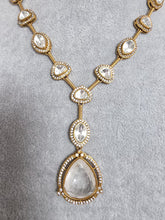White Doublet Moissanite Kundan Necklace/Kundan Choker/Bollywood Jewelry/Indian wedding/Bridal jewelry/Indian Wedding/Pakistani/Punjabi