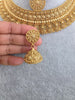 Antique Mukut Gold Bridal Necklace/South Indian Jewelry/Bridal Jewelry/Gold Necklace/Wedding necklace/Bridal necklace/Indian wedding jewelry