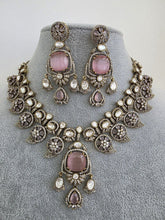Pink Moissanite Polki Kundan Necklace/Designer Kundan Choker/Bollywood Jewelry/Indian wedding/Bridal jewelry/Pakistani/Punjabi,Premium set