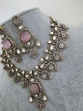 Pink Moissanite Polki Kundan Necklace/Designer Kundan Choker/Bollywood Jewelry/Indian wedding/Bridal jewelry/Pakistani/Punjabi,Premium set