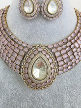 Pink Moissanite Polki Kundan Necklace/Designer Kundan Choker/Bollywood Jewelry/Indian wedding/Bridal jewelry/Pakistani/Punjabi,Premium set