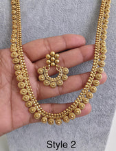 Long gold plated mala Necklace/Indian Long Necklace/Pakistani Jewelry/Haram Necklace/Indian/Punjabi Jewelry/Indian Wedding/Rani Haar