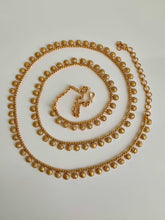 Delicate gold-plated Belly Chain/Belly chain/Belt/Indian waist belt/Kamarpatta/waist chain/jewelry belt/Kamarbandh/Pearl Belt