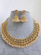 Gold Polki Kundan necklace/Indian jewelry/Punjabi/Pakistani/Wedding necklace/Bridal necklace/Indian necklace