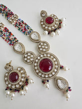Multi Pearl Kundan Mala long necklace set/Kundan rani haar/Kundan Mala Set/Multi strand necklace/Indian jewelry/Kundan jewelry, Pakistani