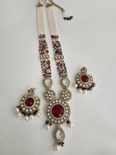 Multi Pearl Kundan Mala long necklace set/Kundan rani haar/Kundan Mala Set/Multi strand necklace/Indian jewelry/Kundan jewelry, Pakistani