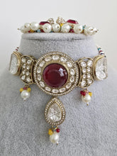Multi pearl Kundan choker Necklace/Bollywood Jewelry/Indian bridal Kundan necklace/indian Pakistani Punjabi wedding jewelry