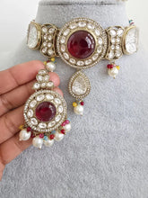 Multi pearl Kundan choker Necklace/Bollywood Jewelry/Indian bridal Kundan necklace/indian Pakistani Punjabi wedding jewelry