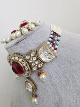 Multi pearl Kundan choker Necklace/Bollywood Jewelry/Indian bridal Kundan necklace/indian Pakistani Punjabi wedding jewelry
