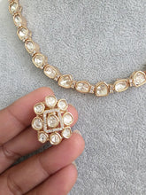 Trendy Premium Moissanite Kundan Necklace/Kundan Choker/Bollywood Jewelry/Indian wedding/Bridal Indian Wedding/Pakistani/Punjabi