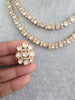 Trendy Premium Moissanite Kundan 2 line Necklace/Kundan Choker/Bollywood Jewelry/Indian wedding/Bridal Indian Wedding/Pakistani/Punjabi