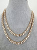 Trendy Premium Moissanite Kundan 2 line Necklace/Kundan Choker/Bollywood Jewelry/Indian wedding/Bridal Indian Wedding/Pakistani/Punjabi