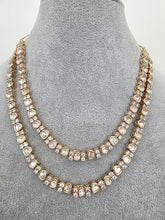 Trendy Premium Moissanite Kundan 2 line Necklace/Kundan Choker/Bollywood Jewelry/Indian wedding/Bridal Indian Wedding/Pakistani/Punjabi