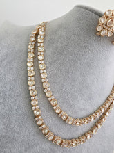 Trendy Premium Moissanite Kundan 2 line Necklace/Kundan Choker/Bollywood Jewelry/Indian wedding/Bridal Indian Wedding/Pakistani/Punjabi
