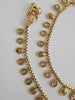 Gold Plated Anklet Pair/Payal/Moti Payal/Jhanjran/Panjeb/Pajeb/Indian Traditional Anklets/Indian Jewelry/ Pakistani Jewelry/ Boho Jewelry