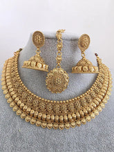 Antique Mukut Gold Bridal Necklace/South Indian Jewelry/Bridal Jewelry/Gold Necklace/Wedding necklace/Bridal necklace/Indian wedding jewelry