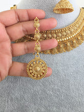 Antique Mukut Gold Bridal Necklace/South Indian Jewelry/Bridal Jewelry/Gold Necklace/Wedding necklace/Bridal necklace/Indian wedding jewelry