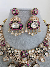 RubyGreen Fine Kundan Necklace Set /Kundan Choker / Bollywood Jewelry / Indian jewelry /Pakistani necklace/bridal necklace/Indian wedding
