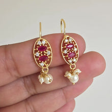 Dainty Gold Wire Earrings /Maharashtrian Bugdi gold plated Earrings /Indian Earrings /South Indian,Antique Bugadi wire earrings 35mm Length