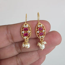 Dainty Gold Wire Earrings /Maharashtrian Bugdi gold plated Earrings /Indian Earrings /South Indian,Antique Bugadi wire earrings 35mm Length