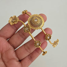 Gold Baju bandh/Antique Kundan Polki Baju Band/Indian wedding jewelry/Vanki/ polki Ananta/ Angada/ Armlet/ Indian Jewelry