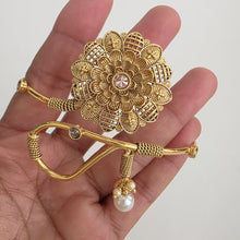 Gold Baju bandh/Antique Kundan Polki Baju Band/Indian wedding jewelry/Vanki/ polki Ananta/ Angada/ Armlet/ Indian Jewelry