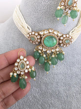 Doublet Moissanite Kundan Necklace/Kundan Choker/Bollywood Jewelry/Indian wedding/Bridal jewelry/Indian Wedding/Pakistani/Punjabi